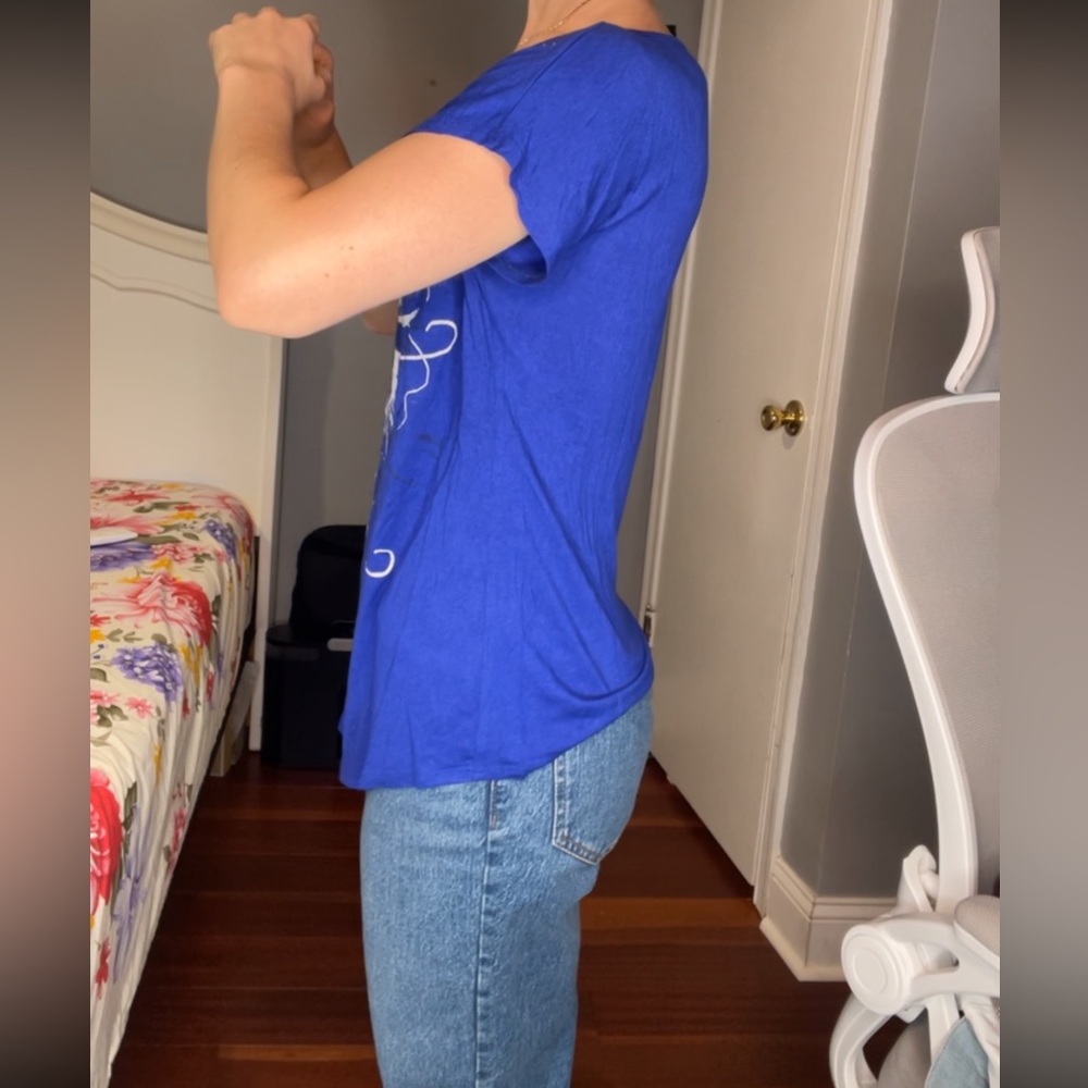 Blue blouse - Picture 3 of 4
